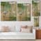Designart - Heron Birds I - Traditional Print on Natural Pine Wood
